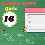 RAEO & RHEO QUIZ 16 | Online Daily Quiz