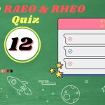 RAEO & RHEO QUIZ 12 | Online Daily Quiz